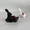 Easter Gift Bunny Home Ornaments With Basket Candy Basket Small Jewelry Storage Tray Storage Rack