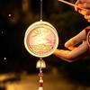 Handmade Fabric Lamp Kit Glowing Mid Autumn Craft Windchime Lantern DIY  Gifts