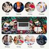 Joker Art Xl Gaming Mouse Pad Nonslip Rubber Base Stitched Edge Waterproof Desk Mat For Pc Laptop Gamer Office Computer Accessories C929666