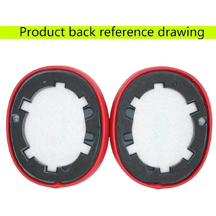 Ersatz-Ohrpolster Kompatibel mit JBL Tune 700BT 700BTNC 710BT 750BT 750BTNC Kopfhörern Hergestellt aus Weichem Proteinleder und Memory-Schaum,