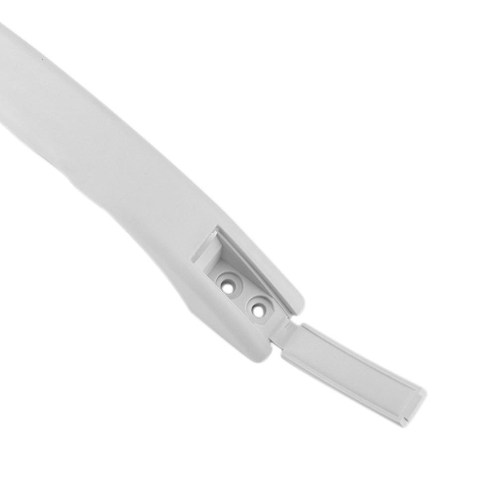 Polypropylene Door Entry Handle White Curved Support Handle Universal Handle with Cap  Trailer
