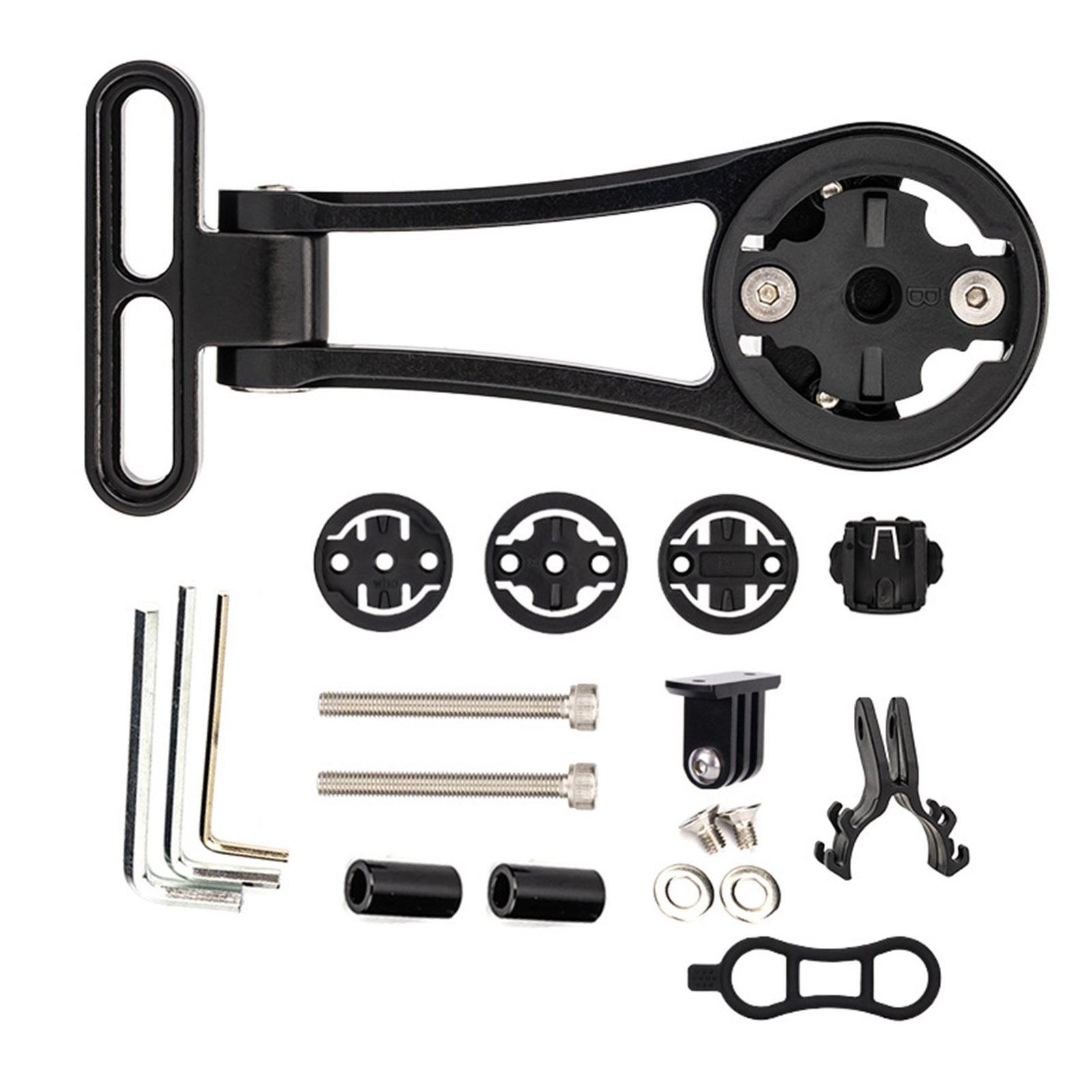 Aluminum Alloys Bicycles Computer Holder Bike Handlebars Extended Bracket Adjustable Speedometers Extension Bracket 1