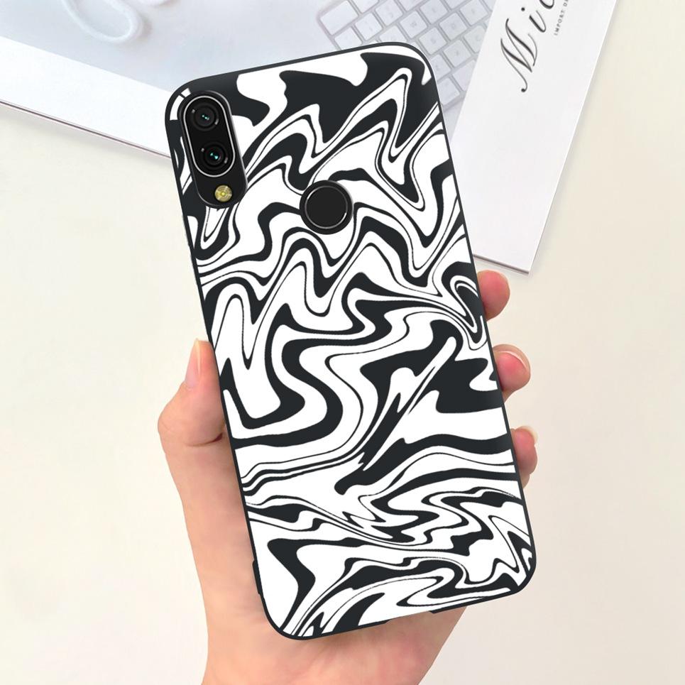For Xiaomi Redmi Note 7 Case Note7 Pro Luxury Flower Marle Funda Soft Silicone Phone Cases For Redmi Note7 Redmi 7 Back Cover