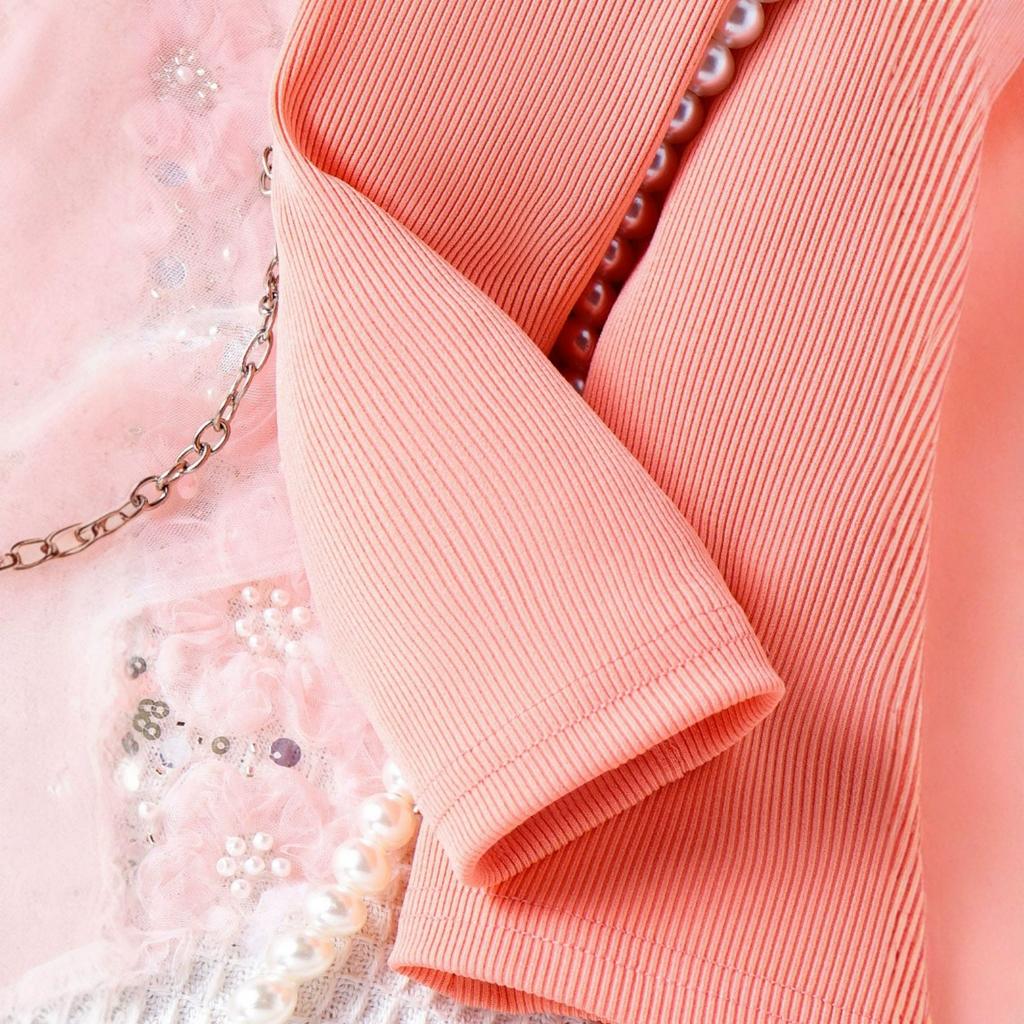 Dětská ležérní souprava s dlouhým rukávem, pohodlné každodenní oblečení