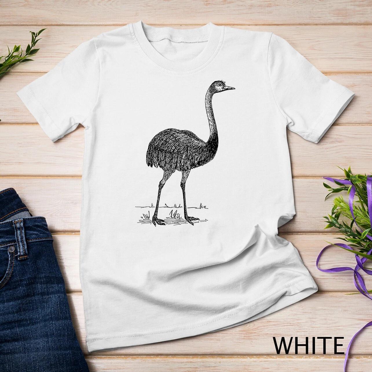 Emu Bird Art Unisex T-shirt S