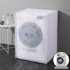 Housse pour machine à laver à chargement frontal pour tambour PEVA Protection solaire Anti-poussière Housse protectrice Machine à laver automatique Ménage