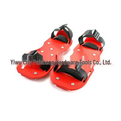 4.2cm Spike Lawn Aerator Shoes with Self-Leveling Epoxy for Garden Soil Loosening