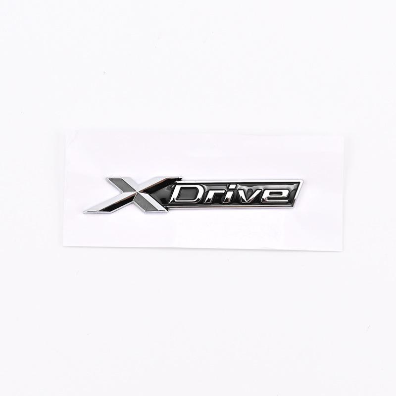 Compatible BMW XDrive/SDrive Tail Badge Sticker for 3, 5, 7 Series