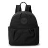 Leichte wasserdichte Nylon-Tasche gefalteter Pendler-Rucksack einfarbig Damen-Rucksack