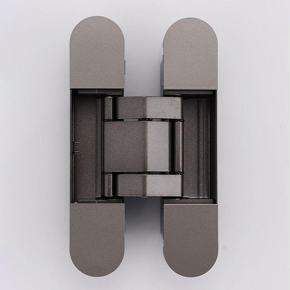 Invisible Cross Hidden Hinge Zinc Alloy Cabinet Cupboard Door Hinge  Household Hardware Accessories