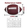 Retro Ball Training Ball American Football Fußball Wettkampfball Aufblasbare Fußbälle für Drinnen und Draußen