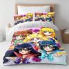 Sailor Moon Bedding Set Anime Duvet Cover Polyester Soft Comforter Cover Twin Full Queen King