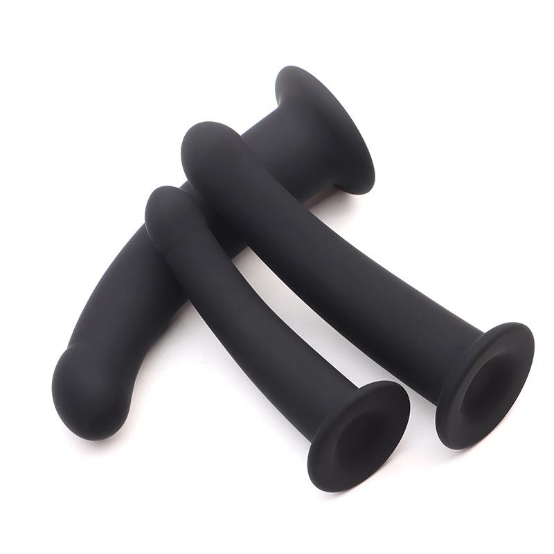 Silicone Wearable Anal Bead Plug with Suction Cup for Men and Women