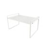 Kitchen supplies layered shelves, double-layer cabinets, dish storage racks, sink side countertops, plate drain racks