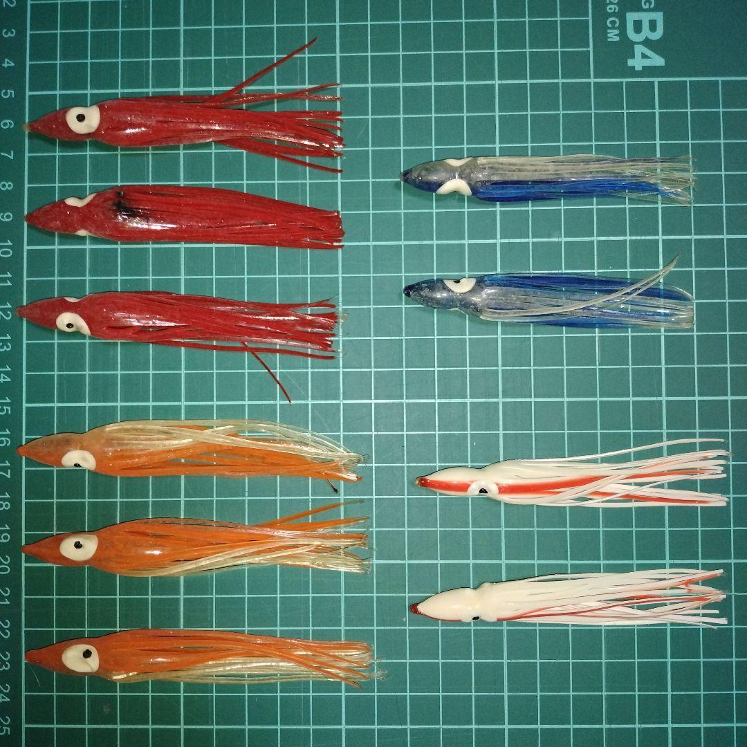 Used YAMASHITA octopus bait 10 pieces