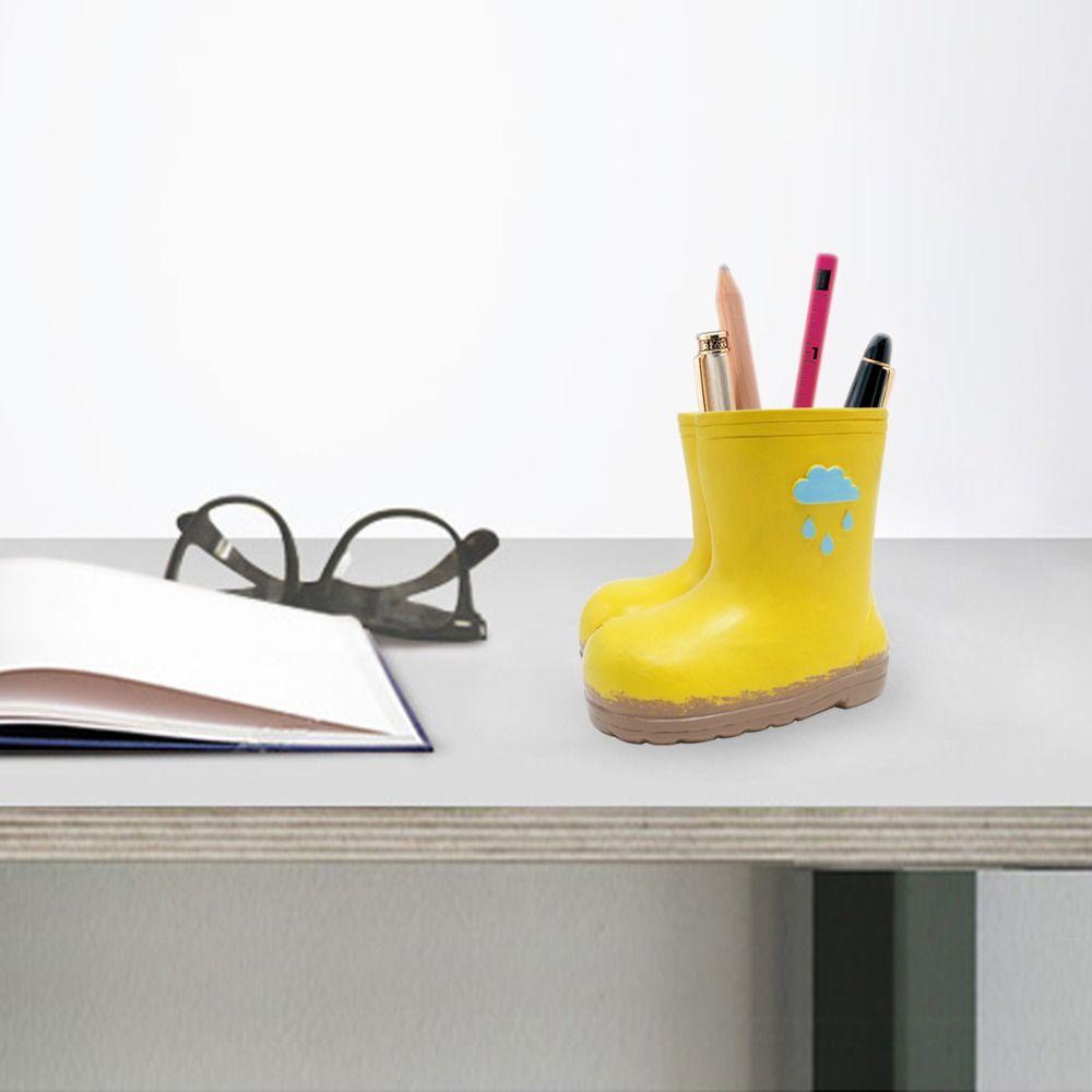 Funny Rain Boot Planter Decorative Hydroponic Flower Holder Flower Pot Landscaping Sculpture