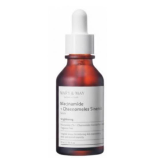 [MARY & MAY] Niacinamide + Chaenomeles Sinensis Serum 30ml Niacinamide + Chaenomeles Sinensis Serum  1