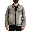 Retro Wash Denim Jacket for Men's New Workwear Casual American Heavy Jacket