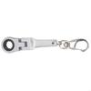   Portable Ratchet Wrench Keychain Lightweight 10mm Flexible 180 Degree Rotating Head for Car Auto Tuning Accessories