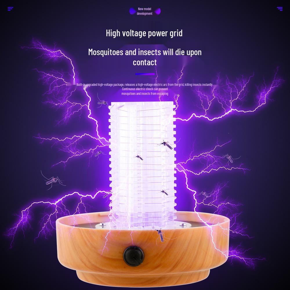 Waterproof Outdoor Solar Mosquito & Insect Killer Lamp for Garden & Courtyard