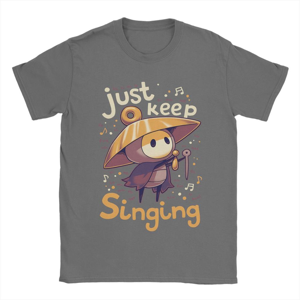 Unisex Hollow Knight Silksong Sherma T Shirts 100 Cotton Tops Vintage Short Sleeve Round Collar Tees Printed TShirt