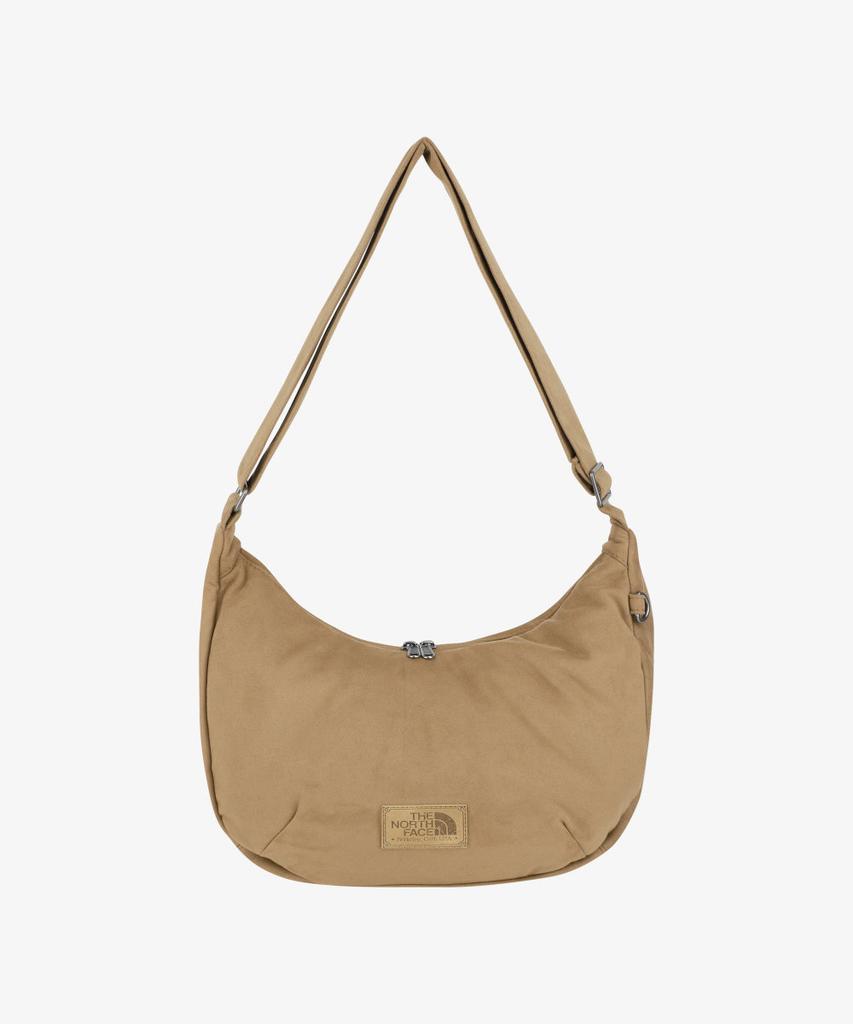 The North Face Nn2Pr55K White Label Standard Hobo Bag Suede Small Camel