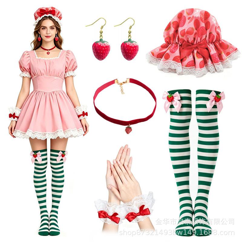 Halloween Strawberry Princess Bow Decoration Christmas