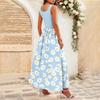Women's Flowing Dresses Women's Summer Dresses Casual  Long Dresses Cute Floral Long Dresses