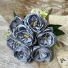 Artificial Rose Bouquet 7 Head Realistic Fake Flower Home Office Wedding Party Table Centerpiece