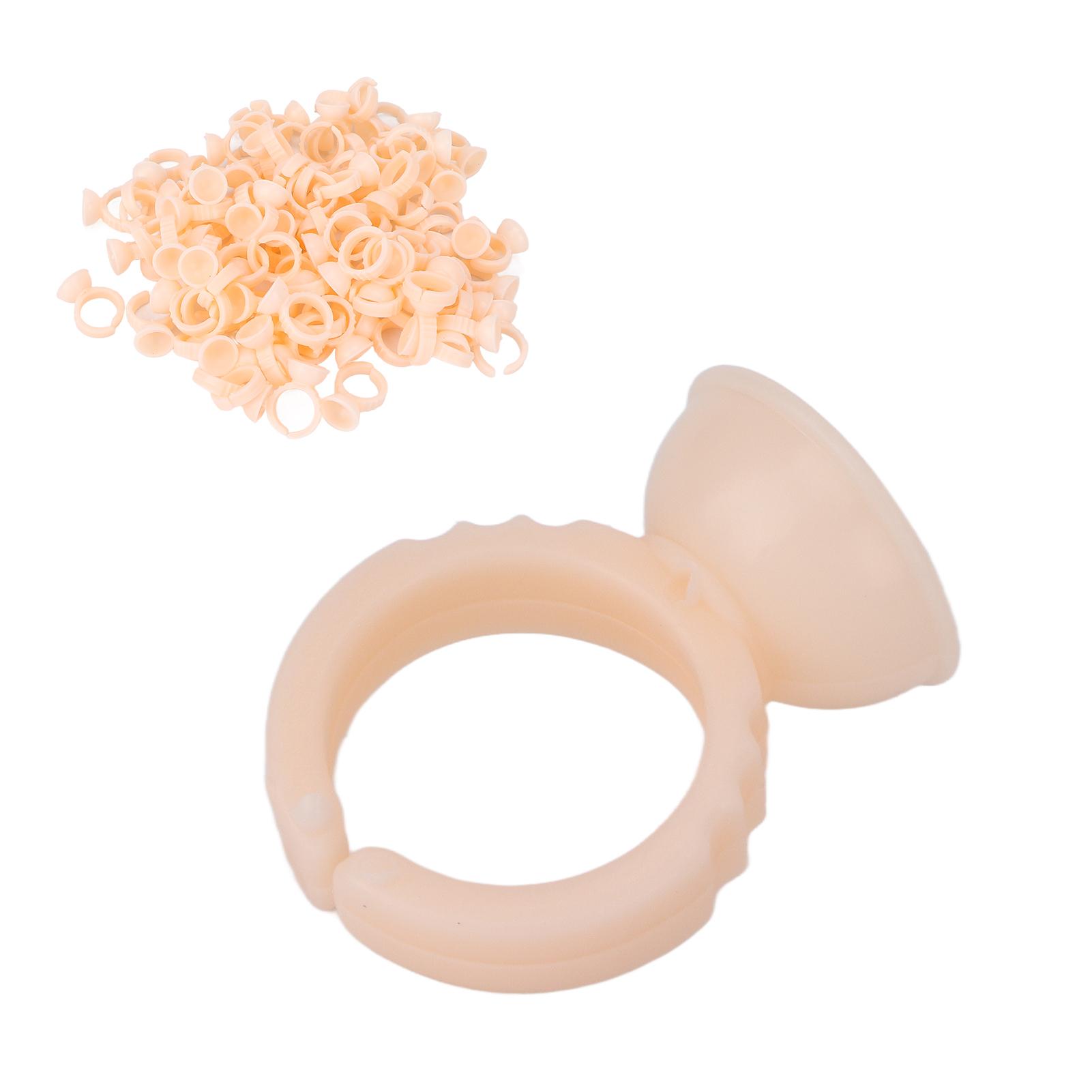 

100pcs Silicone Tattoo Pigment Ring Cup Disposable Tattoo Ink Cup Tattoo Accessories