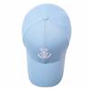 Unisex Spring/Summer Sun Hat with 3D Anchor Embroidery - Trendy, Versatile Sports Cap for Couples and Students.