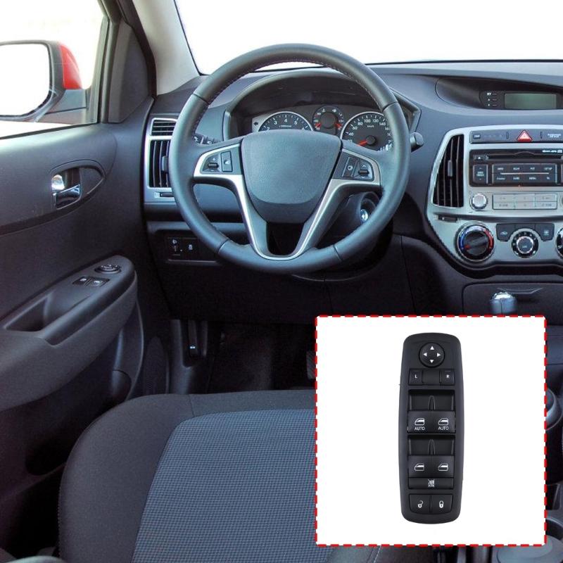 Replacement Vehicle Window Control Switches For 1500 2500 3500 2009-2015 Trucks Direct Fit 4602863AB 4602863AC 4602863AD