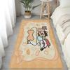 Pop Maltese Anime Cute Dog Floor Mat Cheaper Anti-slip Modern Living Room Balcony Printed Bedside Mats