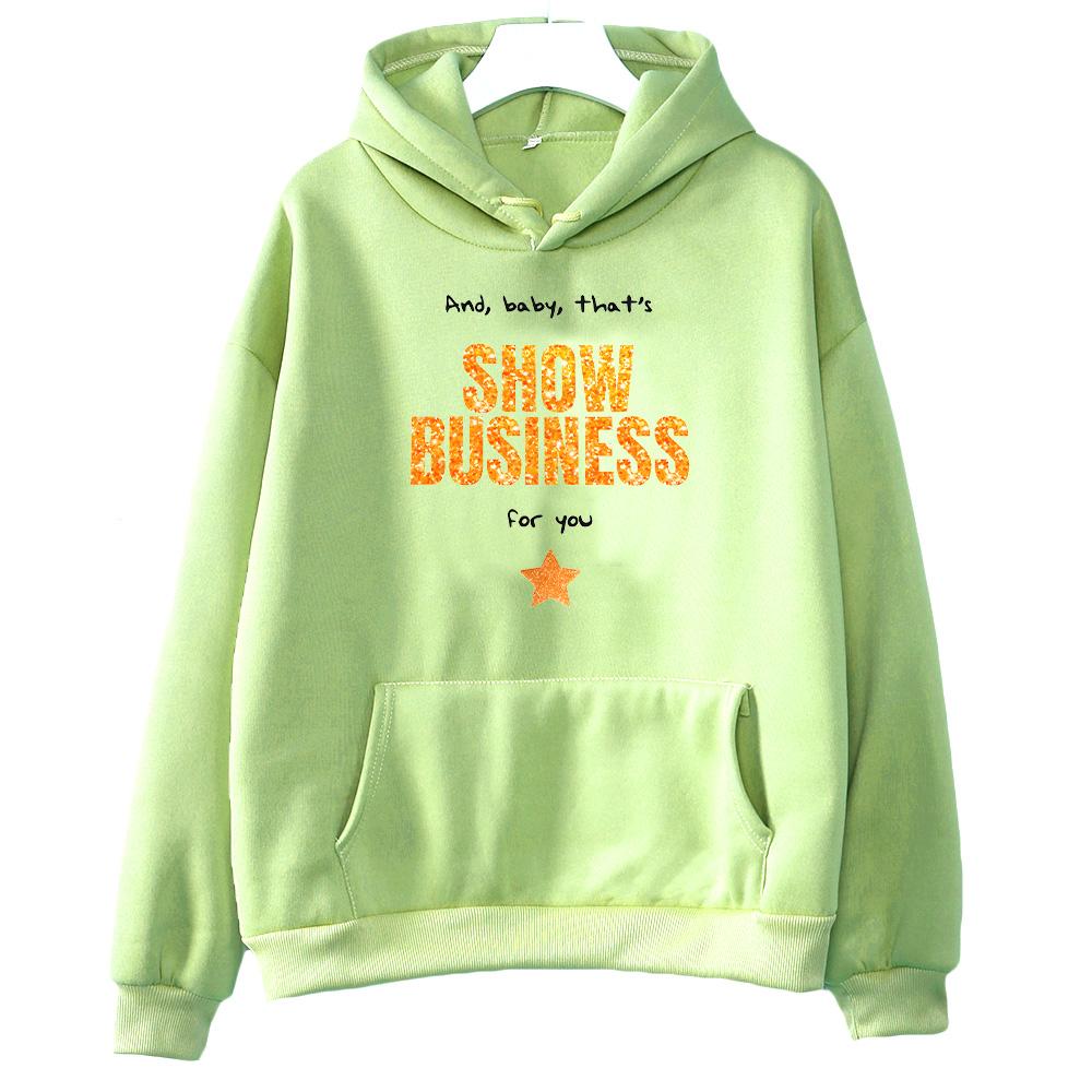 Taylor Inspired Life of A Showgirl Show Business Hoodies UNISEX Clothes Cotton Perfect Women Hoody Casual Long Sleeve Pullovers