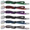 6 Home Theater Speaker Cables for MM Connectors Includes Wire Crimping 24 inches each Nextronics Sony, Samsung, etc. / 4.2 / Tool-Free / /