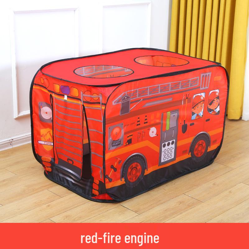 Kids' Indoor Car Tent Playhouse - Foldable Baby Pool & Play Space