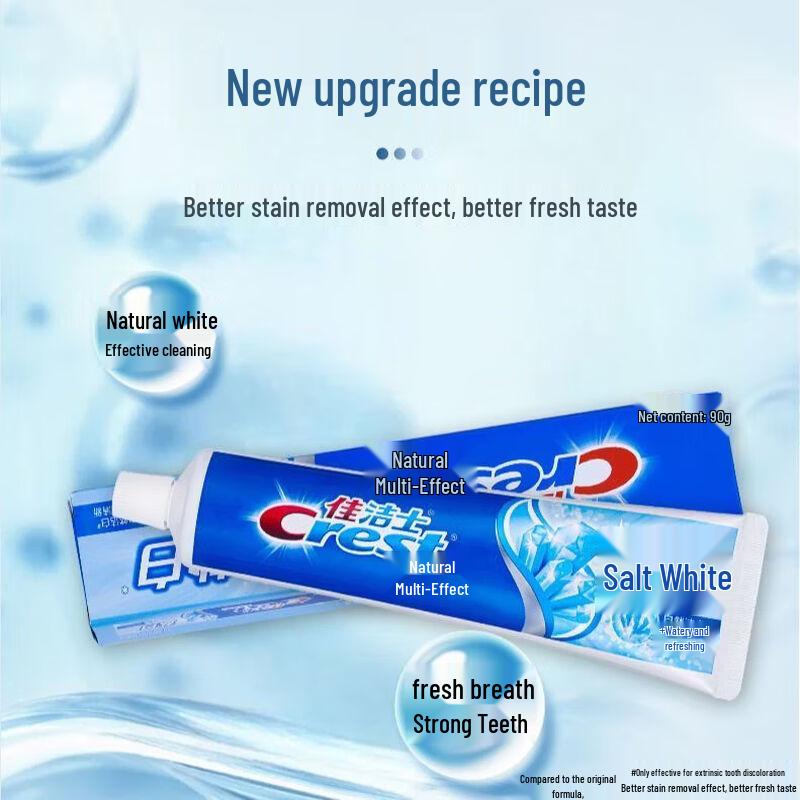 Crest Salt White Toothpaste