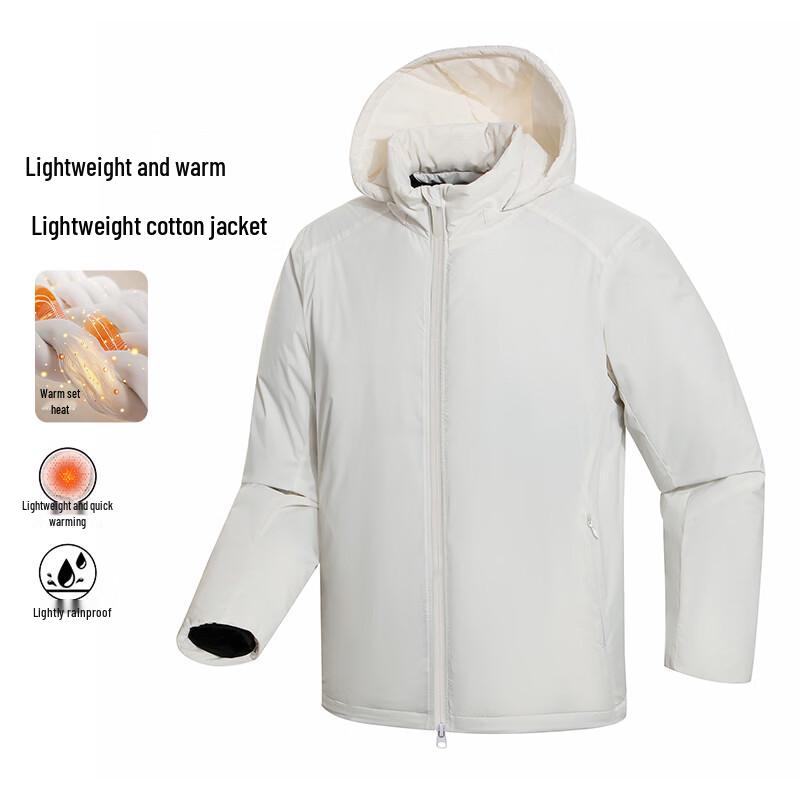 MEDE Men's Lightweight Hooded Winter Jacket