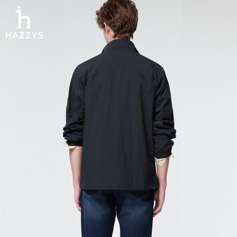 HAZZYS Men's PHIZ Stand Collar Multi-Pocket Jacket