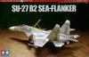 Tamiya 1/72 Warbird Collection No. 57 Russian Air Force SU-27 B2 Sea Flanker Plastic Model Kit 60757