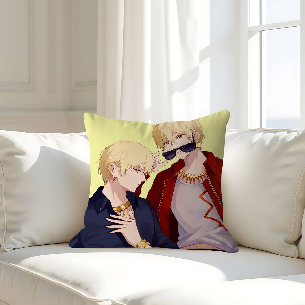 

Аниме FATE Гилгамеш Кленовый Дизайн Наволочка Счастливая Осенняя Урожайная Декорация Праздничная Декорация Наволочка 16x16Inch