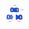 DIY Plastic Bracele Parachute 10mm 3/8" Side Release Buckle Outdoor Camp Paracord Webbing Strap