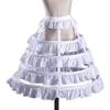 Wedding Dresses for Woman Petticoat Long Crinoline for Photography Dress Pettill with Hoops Pleated Skirt Cosplay Tool