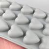 15 Cavities Heart Shape Silicone Baking Mold Diy Heart Chocolate Ice Making Mould Cake Tooldecor Valentine'S Day Gift
