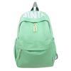Mochila Escolar Estilo Japonés ins Letra Gran Capacidad Campus Ligera Simple para Viajar Versátil Mochila para Estudiante de Secundaria