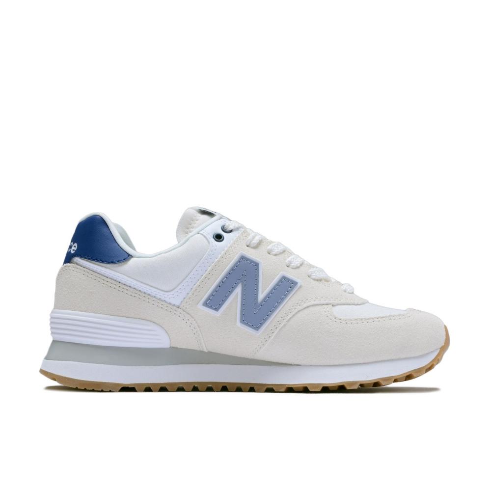 New Balance Wl574 Beige Blue Cbl  Wl574Cbl Beige Blue Cbl 