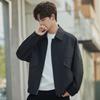 Casual Jacket Jacket Men's Spring and Autumn High-end Sense Loose Short Lapel Men's Top