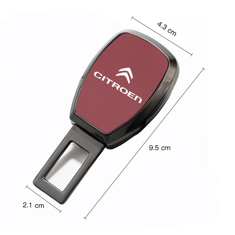Car Extender Plug Abdominal Seat Belt Extension Accessory For Citroen C8 DS3 C6 C3 Vts C4 Saxo C4L C5 C2 C1 Xsara C3-XR Picasso