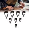 8 Pcs Teardrop Shape Leather Punching Tool  for DIY Leather Craft, EVA, Fiber Board, Clay