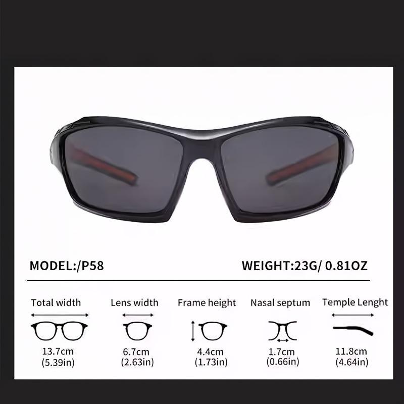 7 Pieces of Retro Fashionable Glasses for Men and Women Suitable for Sports Enthusiasts